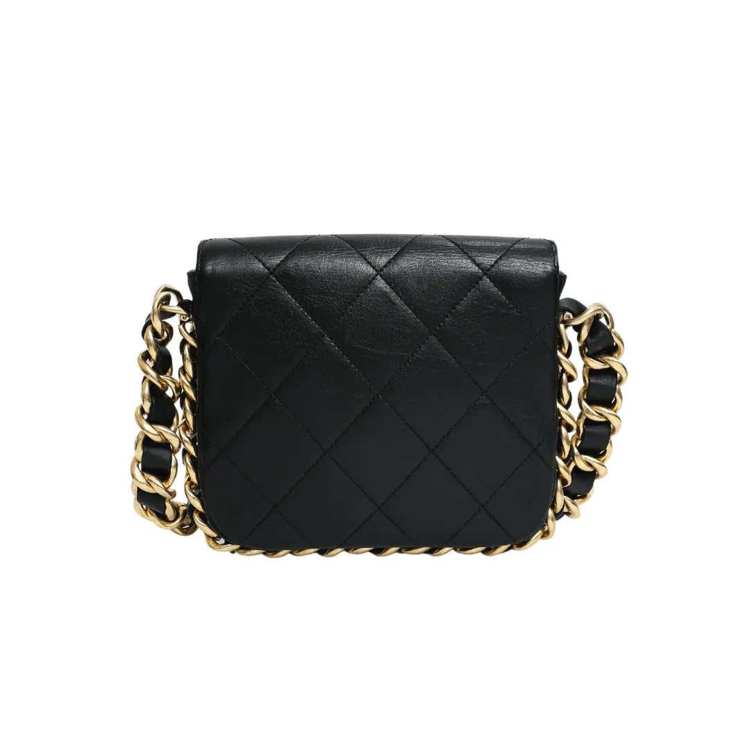 Chanel - Preowned Chainaround flap bag small