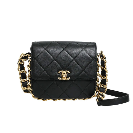 Chanel - Preowned Chainaround flap bag small